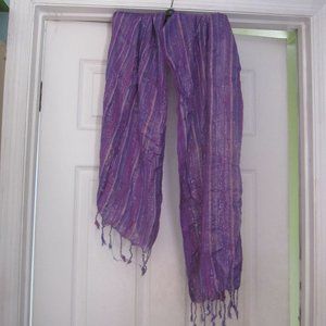 Striped delight scarf